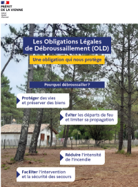 Dépliant Préfecture de la Vienne : les Obligations Légales de Débroussaillement ( OLD)