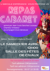 repas cabaret